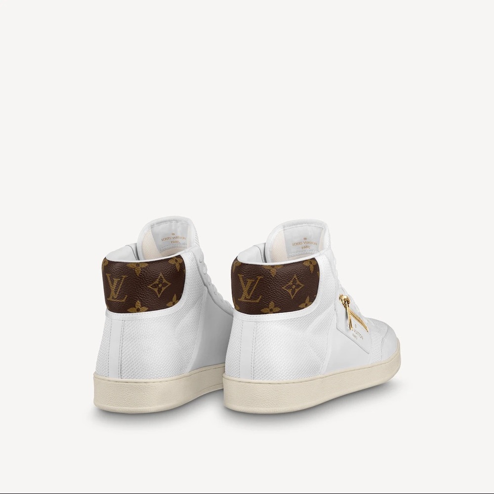 LOUIS VUITTON RIVOLI SNEAKER BOOTS - Picture 8 of 13